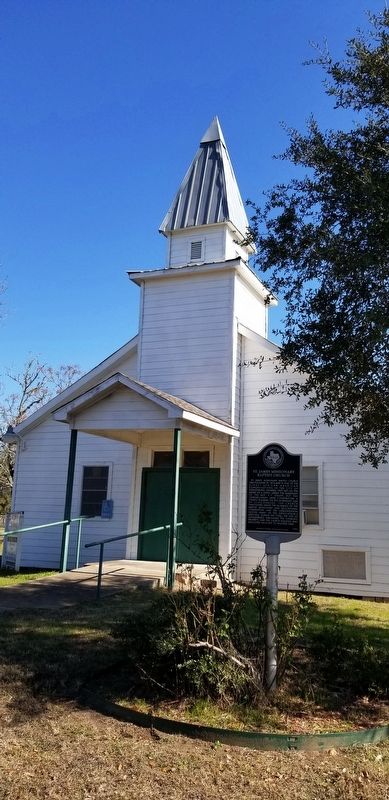 The front of the St. James Missionary Baptist Church image. Click for full size.