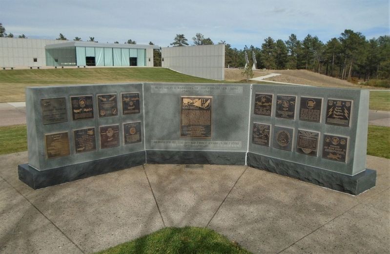 344th Fighter Squadron Marker on Memorial Wall image. Click for full size.