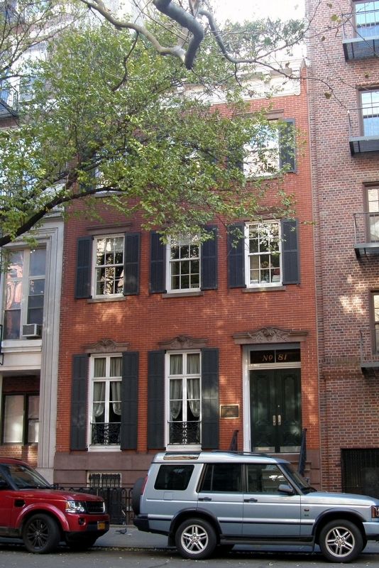 81 Barrow Street & MARKER. Click for full size. 81 Barrow Street & MARKER image. Click for full size.