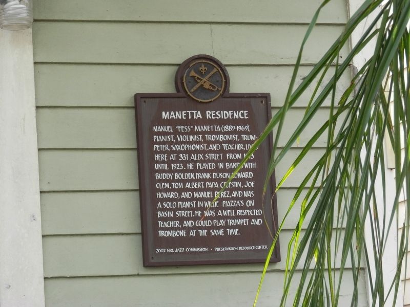 Manetta Residence Marker image. Click for full size.