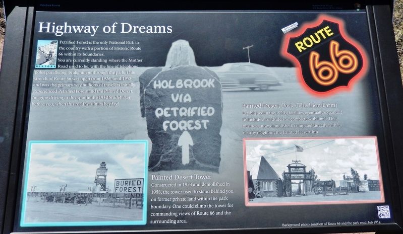 Highway of Dreams Marker image. Click for full size.