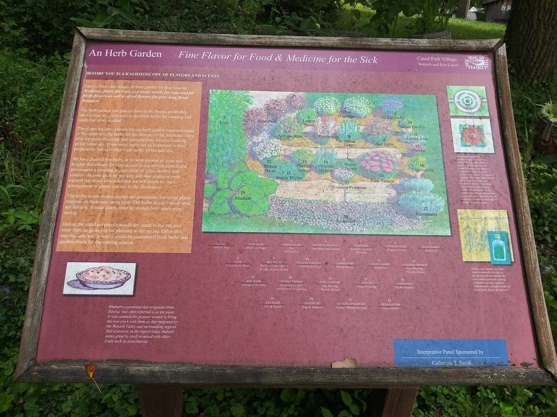 An Herb Garden Marker image. Click for full size.