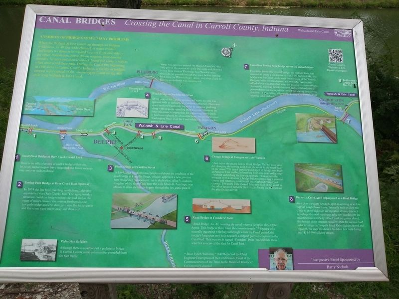 Canal Bridges Marker image. Click for full size.