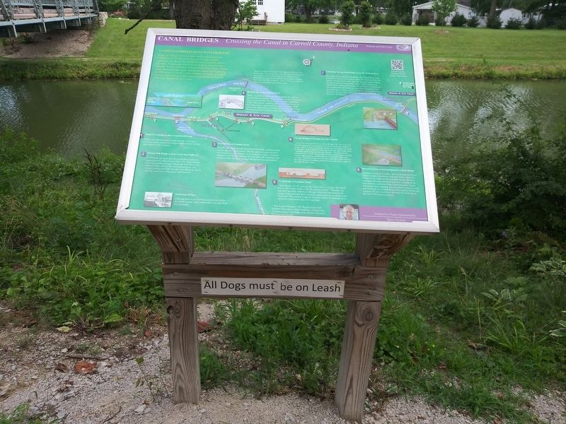 Canal Bridges Marker image. Click for full size.