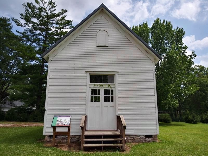 Little Church On The Canal Marker image. Click for full size.