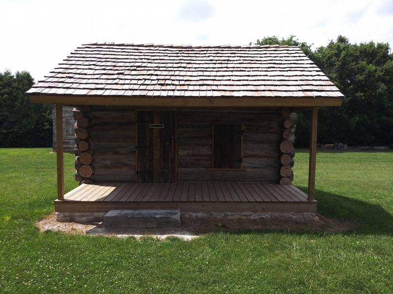 Irish Canal Workers Cabin Marker image. Click for full size.