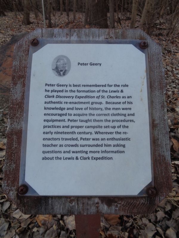 Peter Geery Marker image. Click for full size.