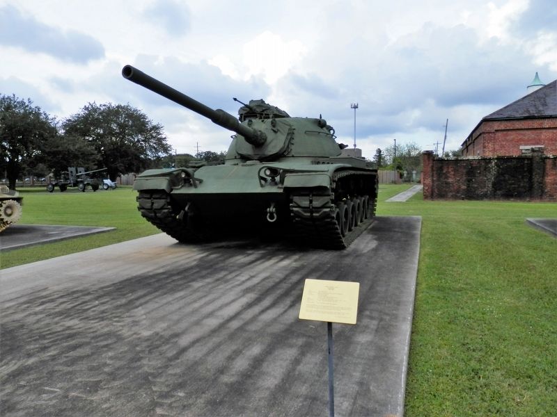M60A1 "Patton" Tank Marker image. Click for full size.