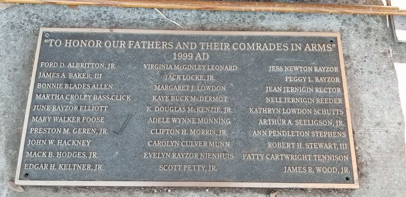 An additional Marker below the historical marker image. Click for full size.