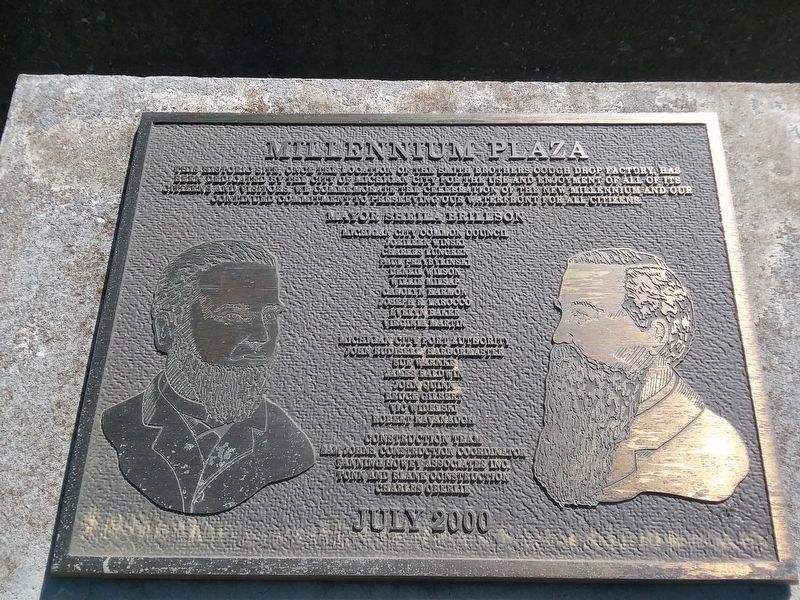 Millennium Plaza Marker image. Click for full size.