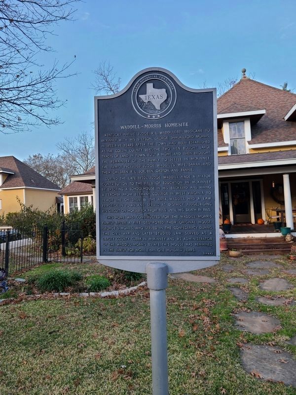 Waddill-Morris Homesite Marker. Click for full size. Waddill-Morris Homesite Marker image. Click for full size.
