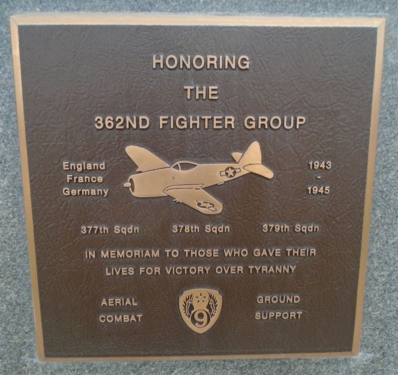 362nd Fighter Group Marker image. Click for full size.