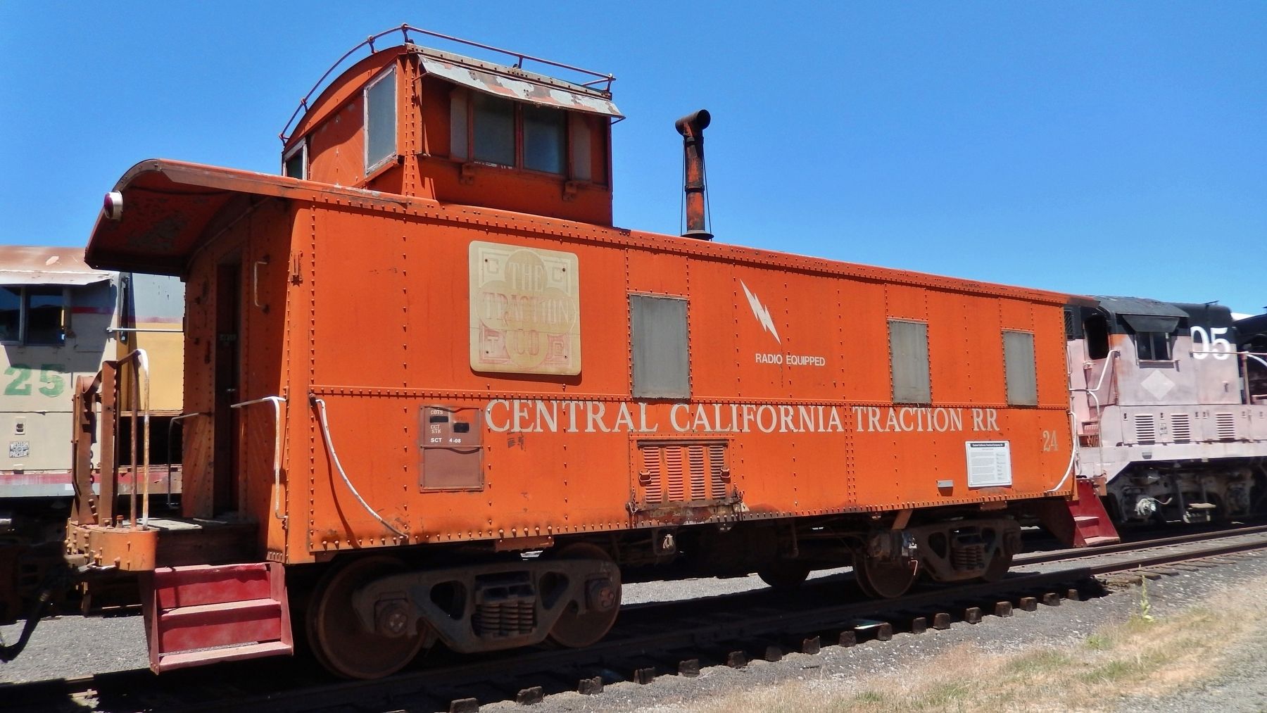 Central California Traction Company Caboose #24 image. Click for full size.