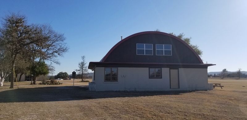 The view of the Pilots' Lounge and Marker from the road. Click for full size. The view of the Pilots' Lounge and Marker from the road image. Click for full size.