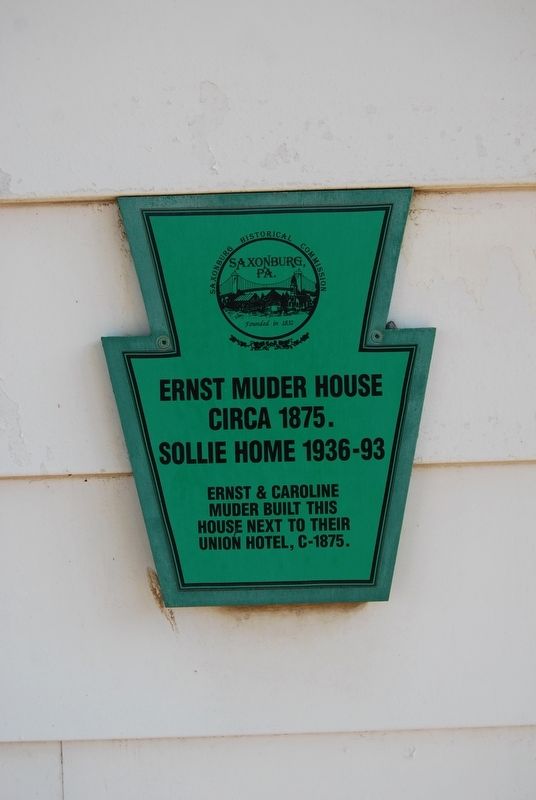Ernst Muder House Marker image. Click for full size.