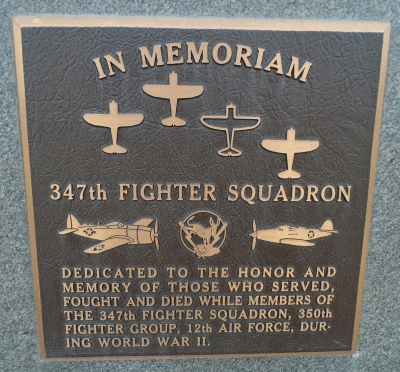347th Fighter Squadron Marker image. Click for full size.