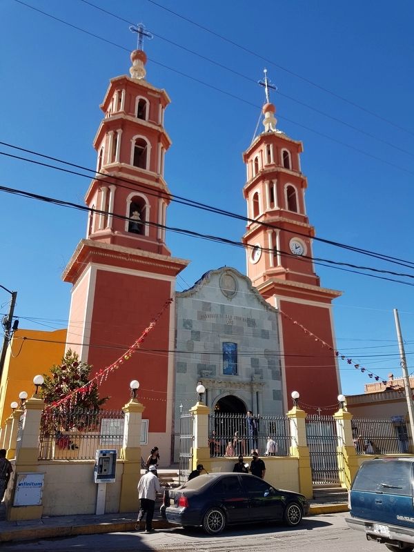 Parish of San Juan Bautista and Marker image. Click for full size.
