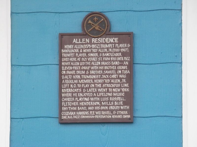 Allen Residence Marker image. Click for full size.
