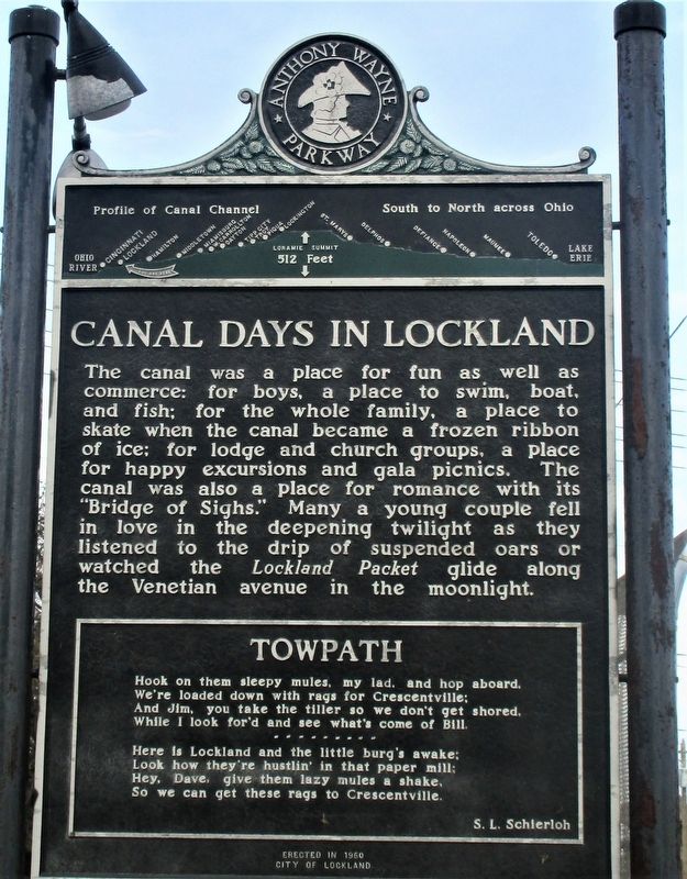 Canal Days in Lockland Marker image. Click for full size.