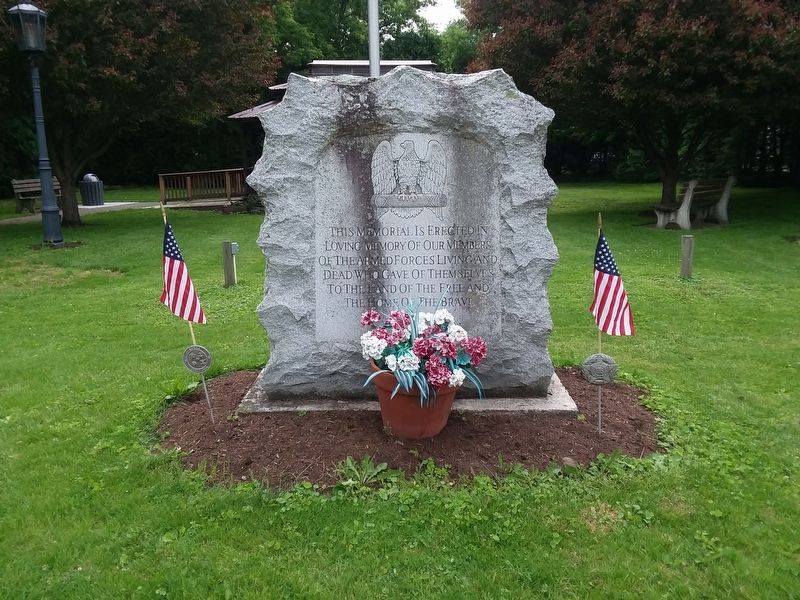 Tioga Veterans Memorial. Click for full size. Tioga Veterans Memorial image. Click for full size.
