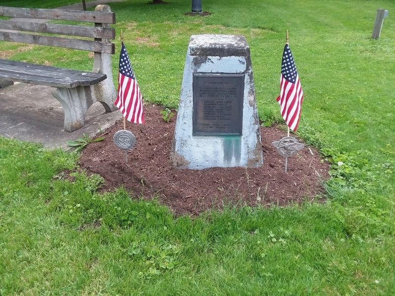 Tioga World War II Veterans Memorial image. Click for full size.
