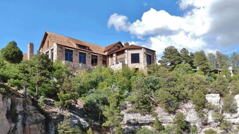 Grand Canyon Lodge (<i>south elevation</i>) image. Click for full size.