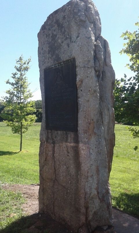 Fort Halifax Marker image. Click for full size.