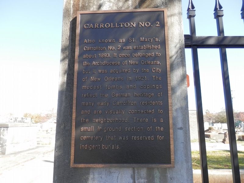 Carrollton No. 2 Marker. Click for full size. Carrollton No. 2 Marker image. Click for full size.