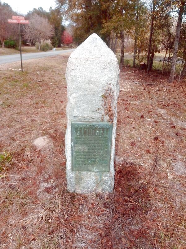 Eufaula-Montgomery Roadway Marker image. Click for full size.