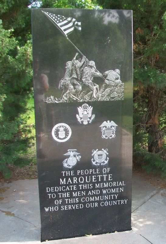 Veterans Memorial Marker. Click for full size. Veterans Memorial Marker image. Click for full size.