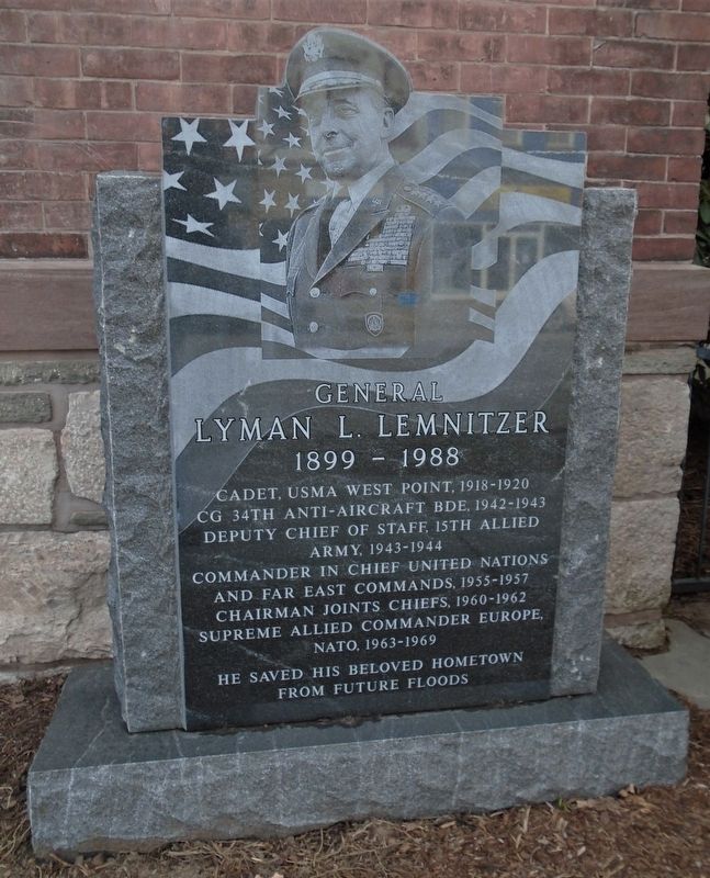 General Lyman L. Lemnitzer Marker image. Click for full size.
