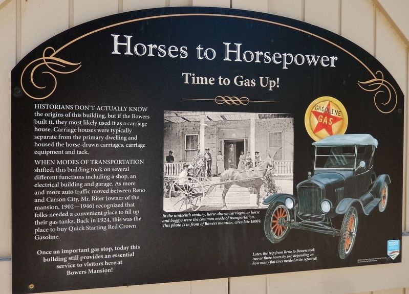Horses to Horsepower Marker. Click for full size. Horses to Horsepower Marker image. Click for full size.