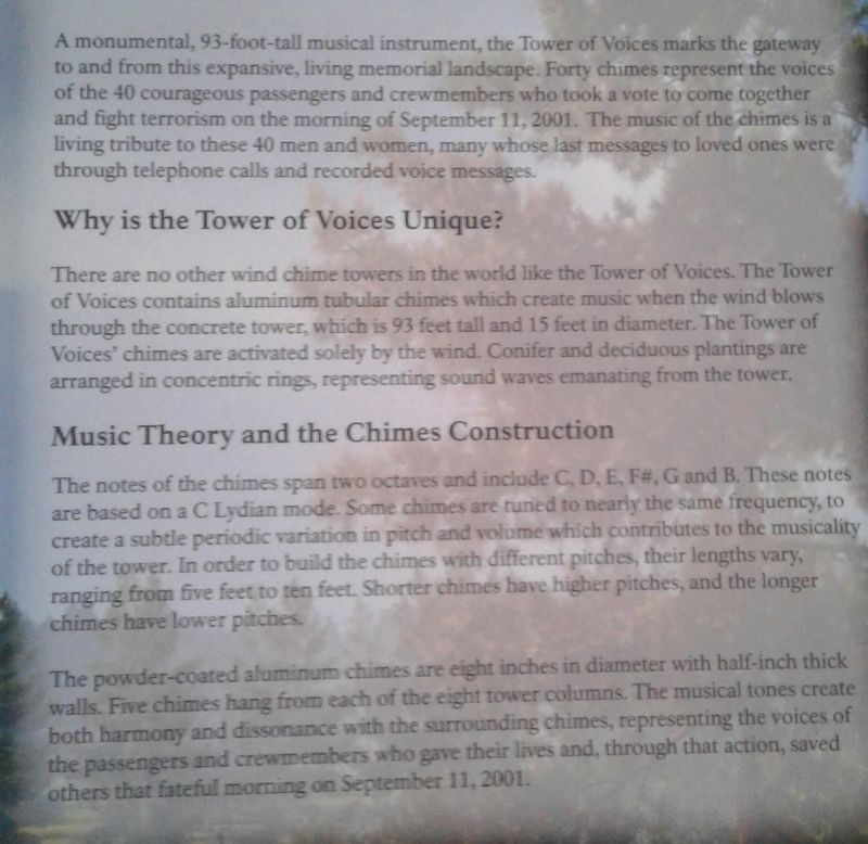 Tower of Voices Marker image. Click for full size.