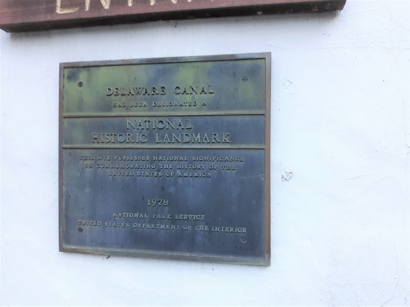 Delaware Canal Marker. Click for full size. Delaware Canal Marker image. Click for full size.
