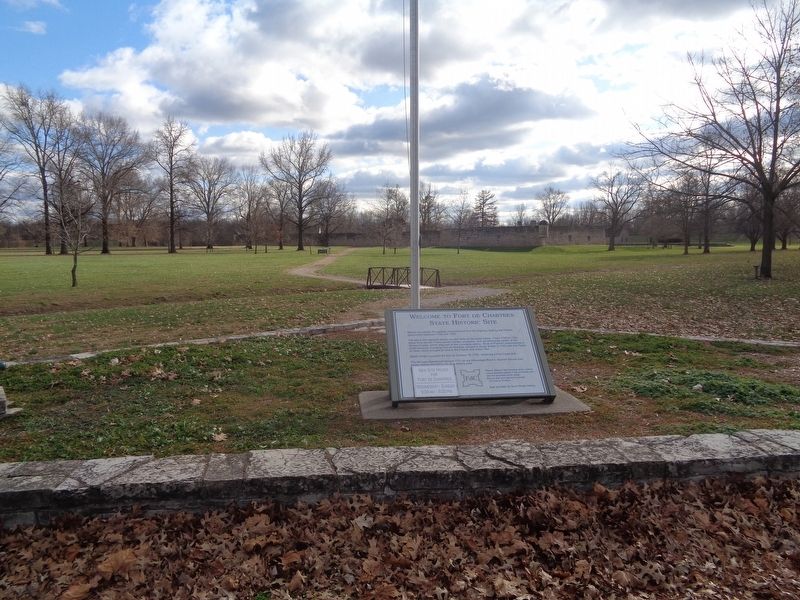 Welcome to Fort de Chartres State Historic Site Marker. Click for full size. Welcome to Fort de Chartres State Historic Site Marker image. Click for full size.
