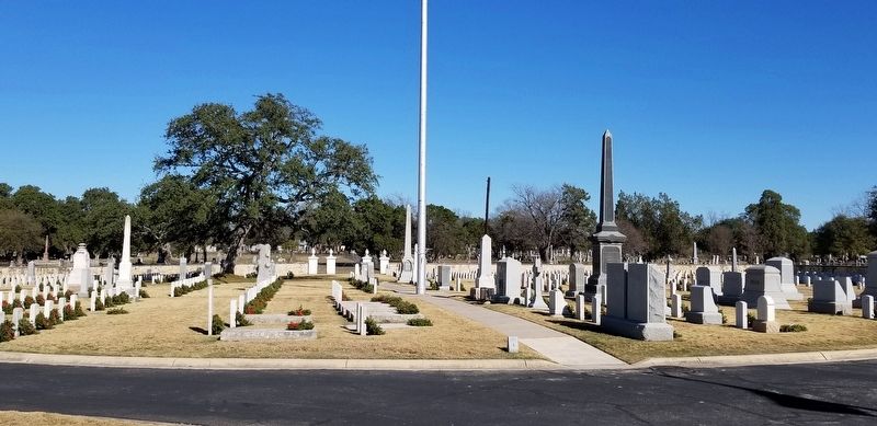 San Antonio National Cemetery image. Click for full size.