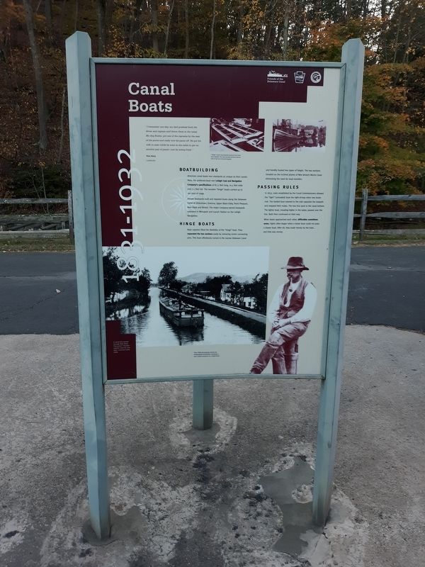 Canal Boats Marker. Click for full size. Canal Boats Marker image. Click for full size.
