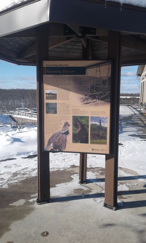 Spanning History Marker image. Click for full size.