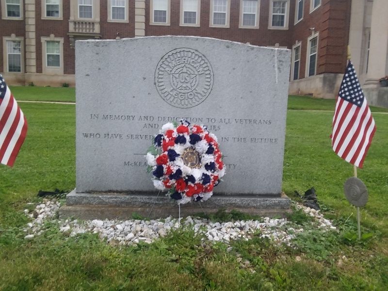 American Legion Veterans Memorial image. Click for full size.