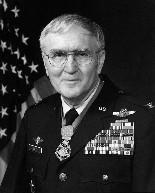 Portrait of USAF Colonel George Everett "Bud" Day image. Click for full size.