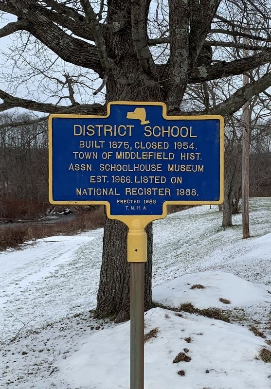 District School Marker image. Click for full size.
