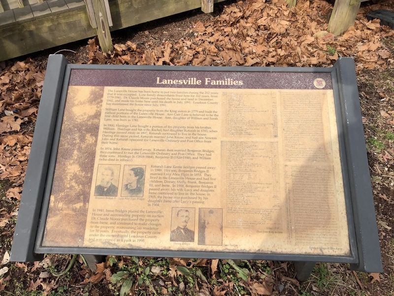 Lanesville Families Marker image. Click for full size.