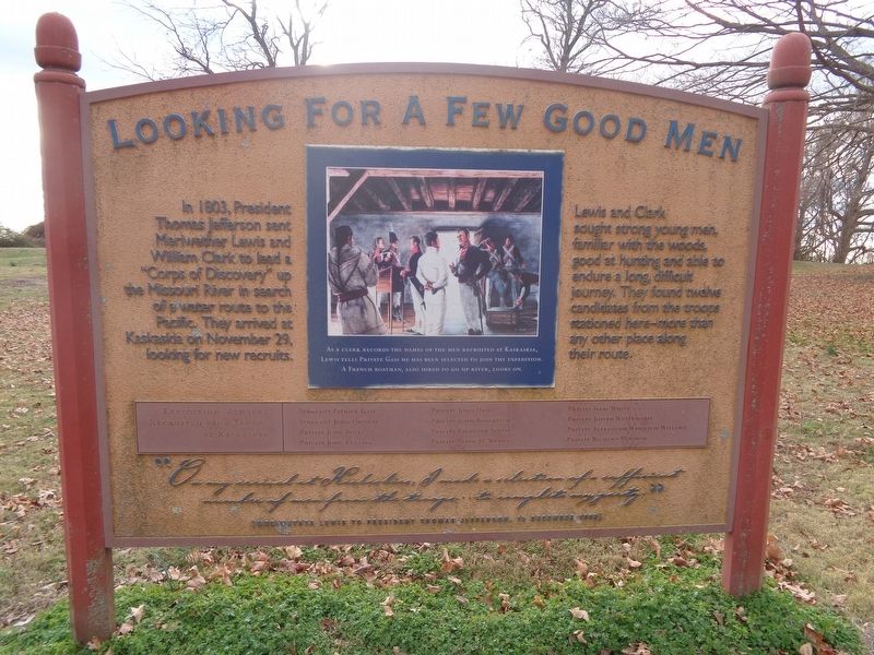 Looking For a Few Good Men Marker image. Click for full size.