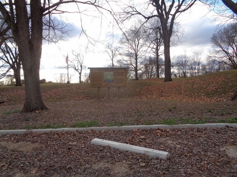 Site of Fort Kaskaskia Marker image. Click for full size.