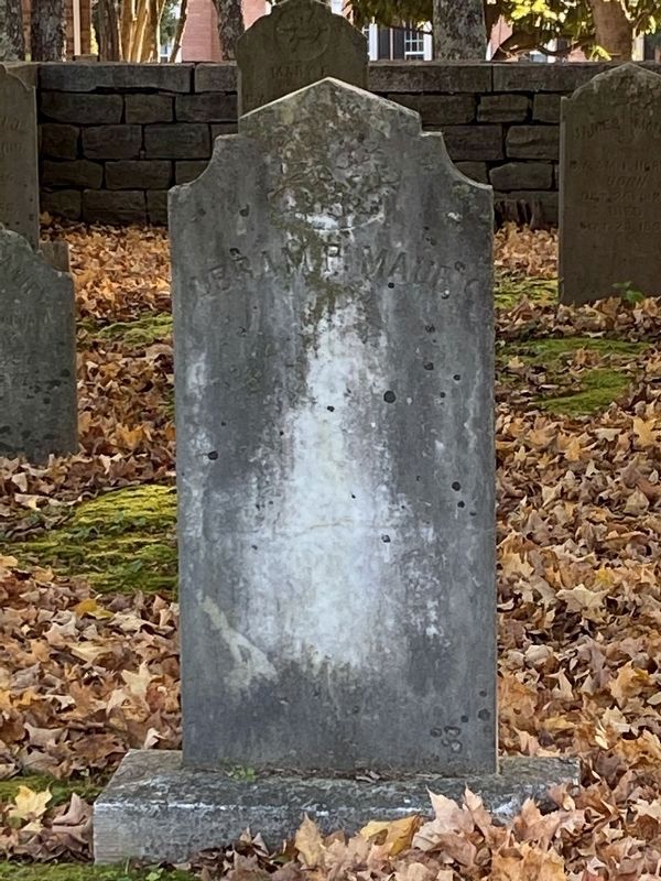 Abram Maury gravestone image. Click for full size.