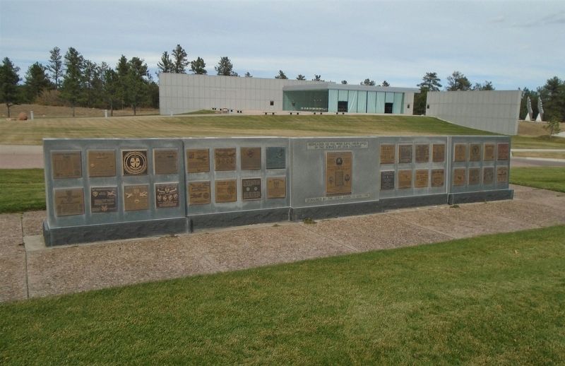 95<sup><u>th</u></sup> Bomb Group H Marker on Memorial Hall image. Click for full size.