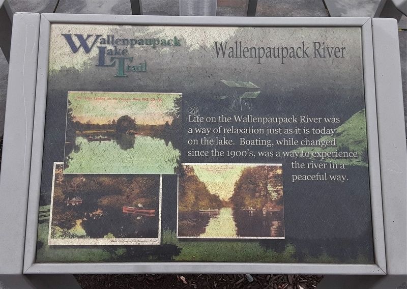 Wallenpaupack River Marker image. Click for full size.