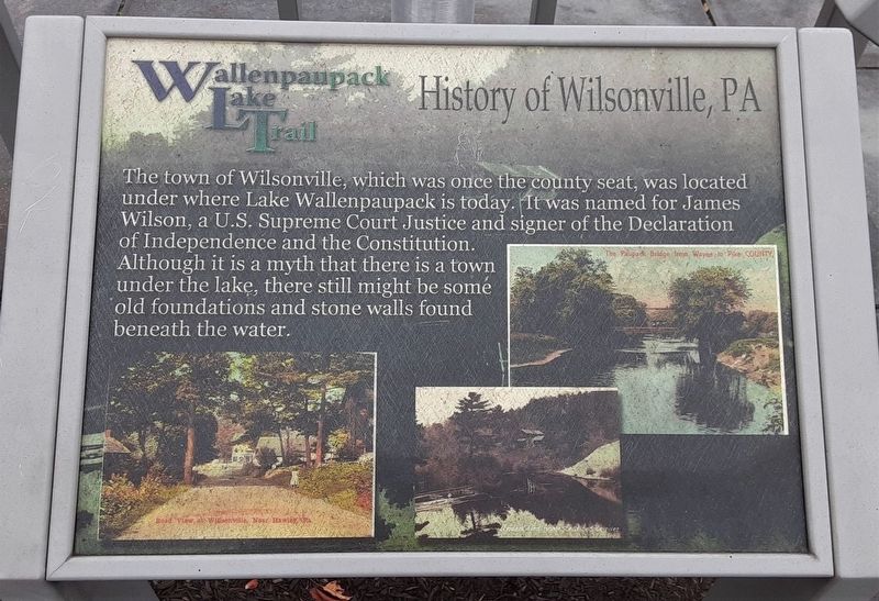 History of Wilsonville, PA Marker image. Click for full size.