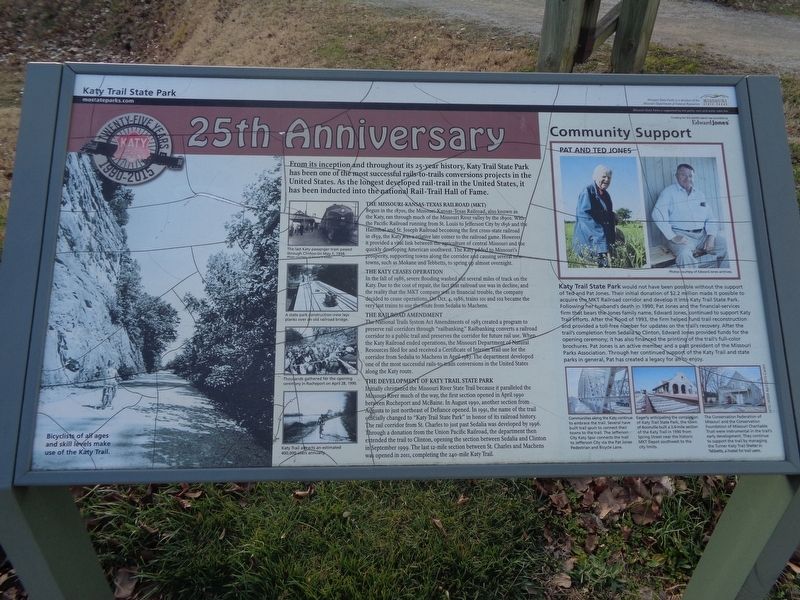 25th Anniversary Marker image. Click for full size.