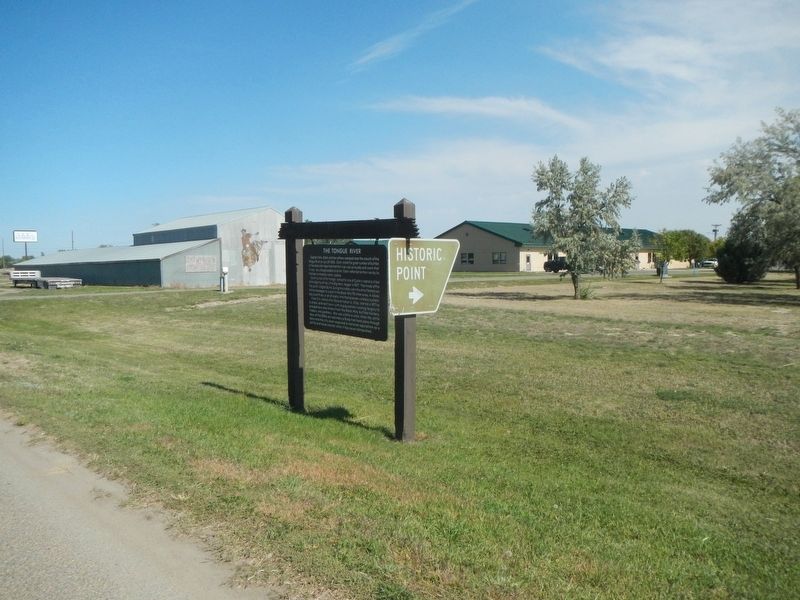 The Tongue River Marker image. Click for full size.